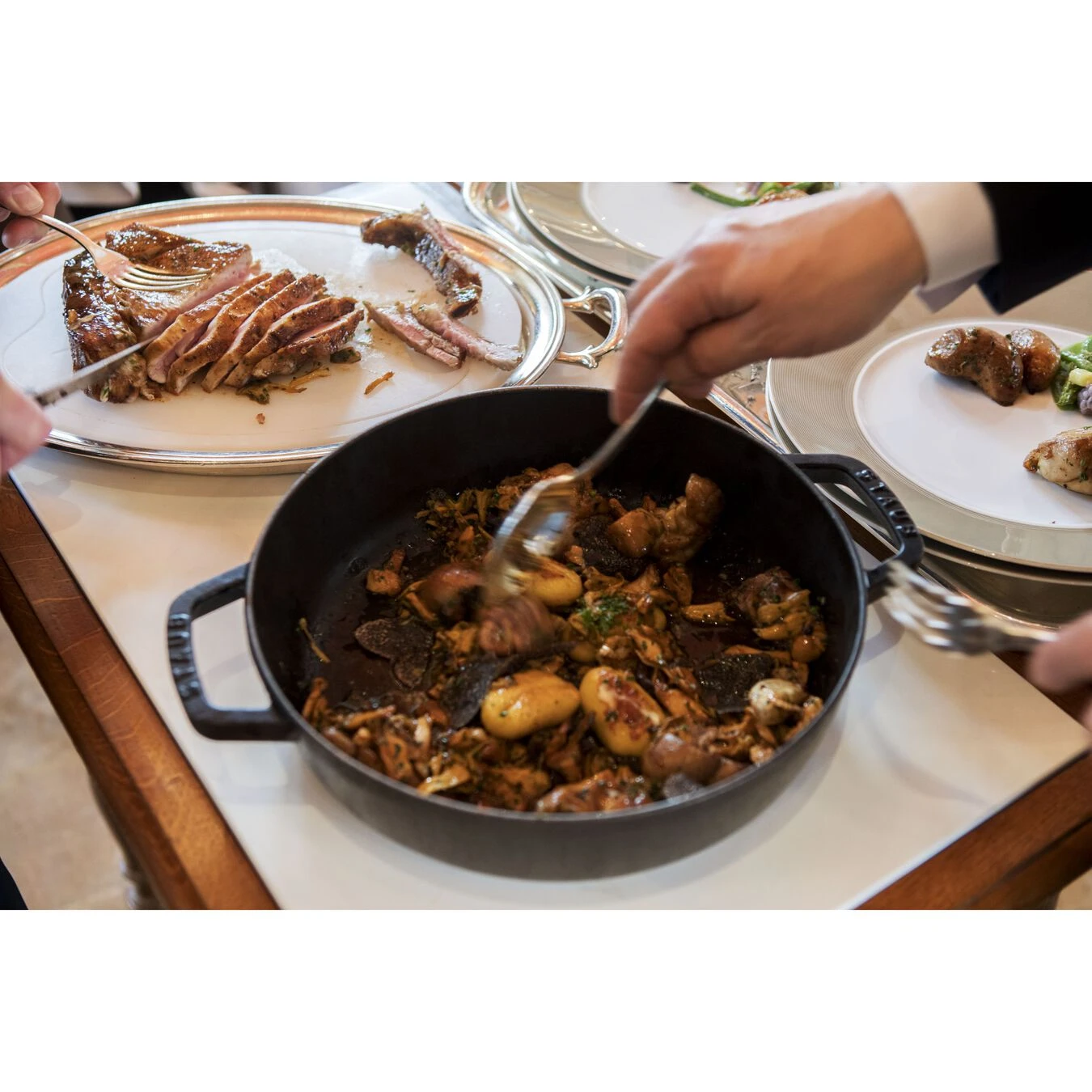 Staub Koekenpan 26 Cm, Zwart - Afbeelding 3