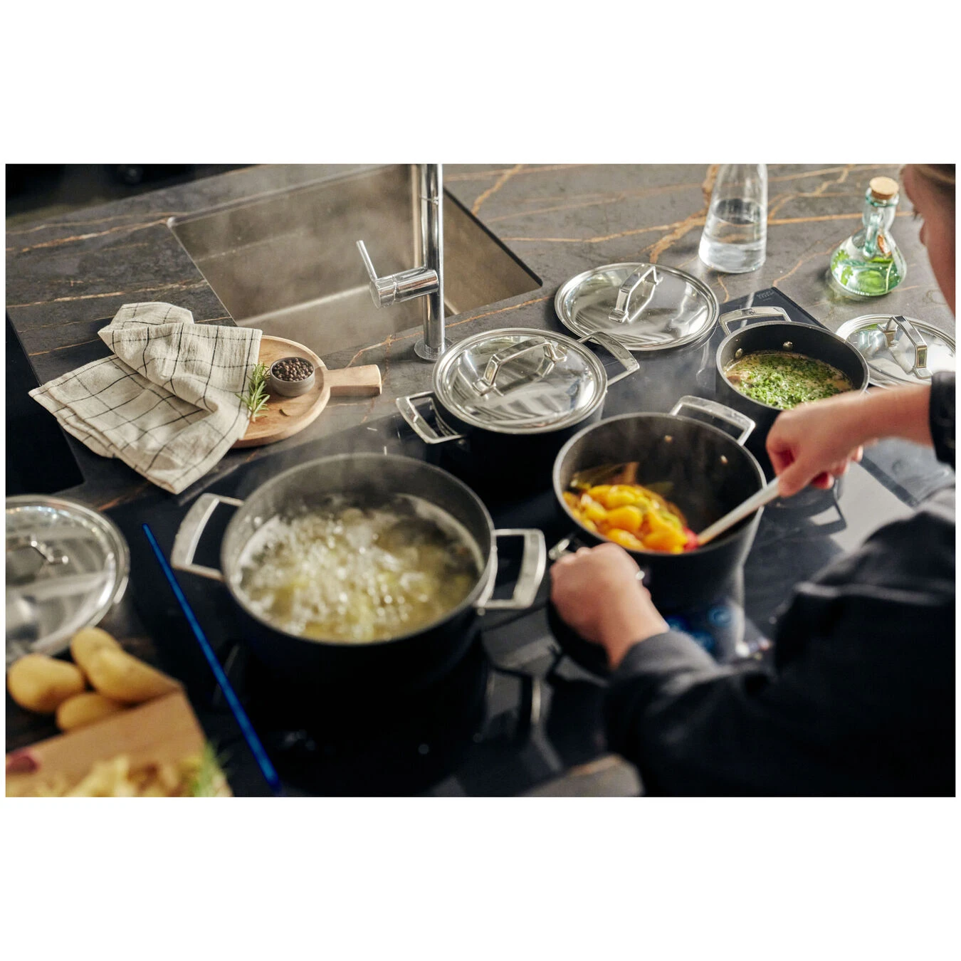 Demeyere Potten- En Pannenset, 4-delig - Afbeelding 2