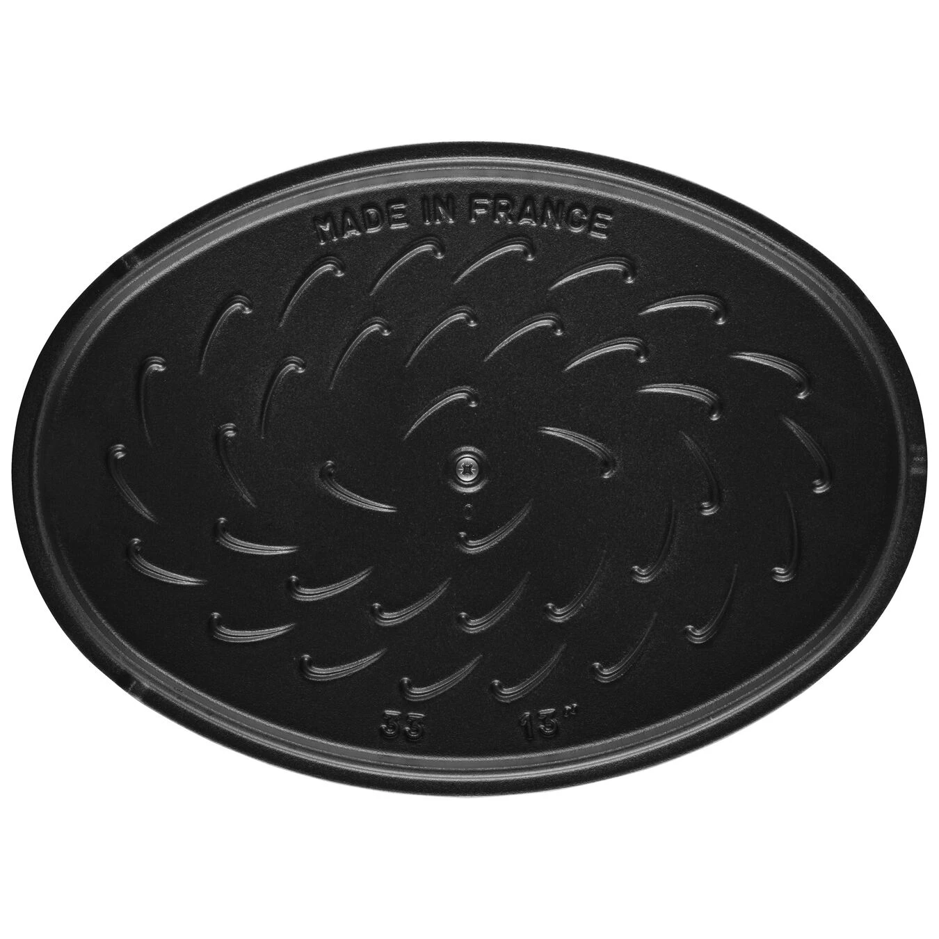 Staub Ovenschaal Met Deksel 33 Cm, Ovaal, La-mer - Afbeelding 6