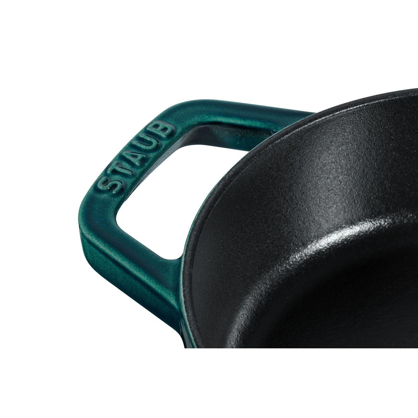 Staub Ovenschaal Met Deksel 33 Cm, Ovaal, La-mer - Afbeelding 2