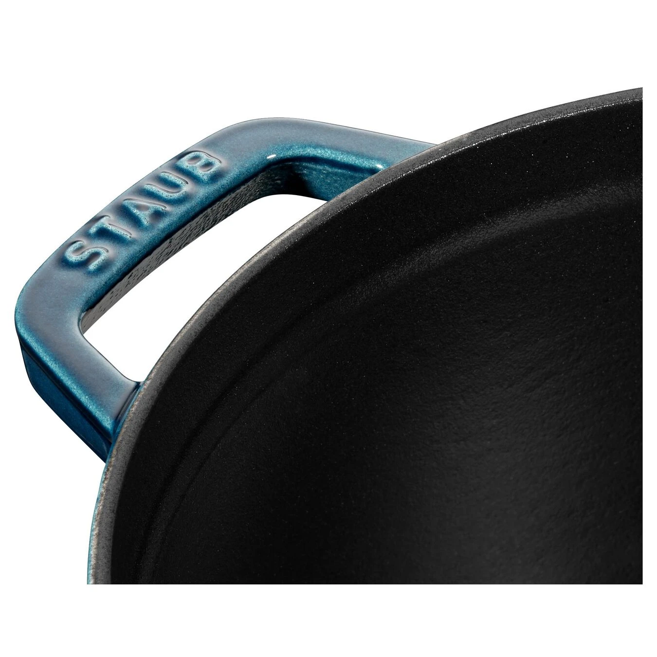 Staub Gietijzeren Braadpan 24 Cm / 3,8 L, Rond, La-mer - Afbeelding 6