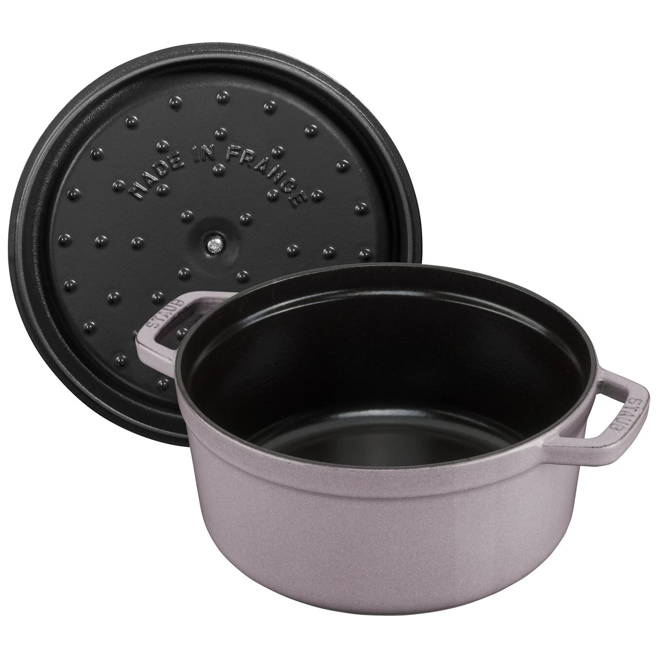 Staub Gietijzeren Braadpan 26 Cm / 5,25 L, Rond, Kersenbloesem - Afbeelding 2