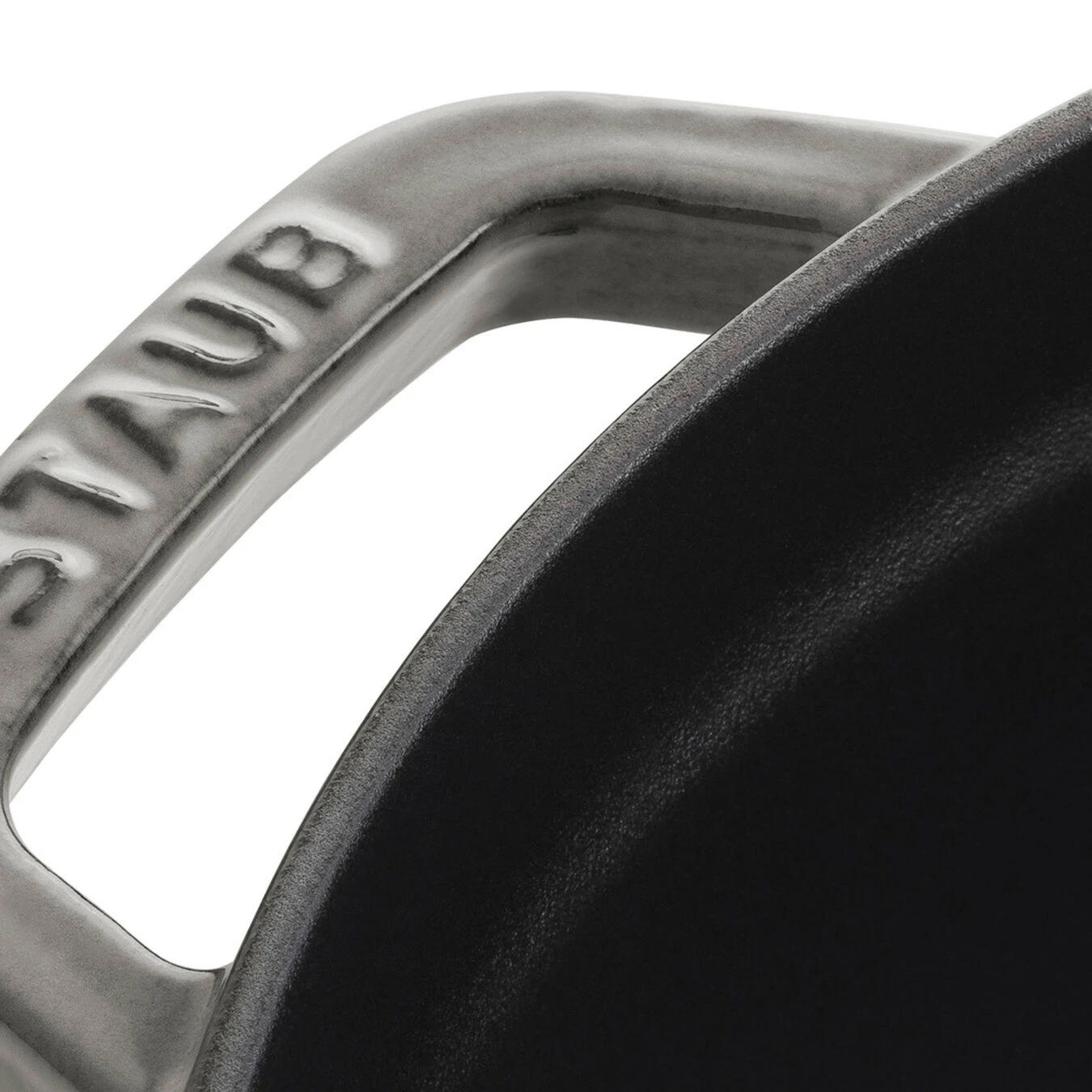 Staub Gietijzeren Braadpan 28 Cm / 6,75 L, Rond, Grafietgrijs - Afbeelding 4