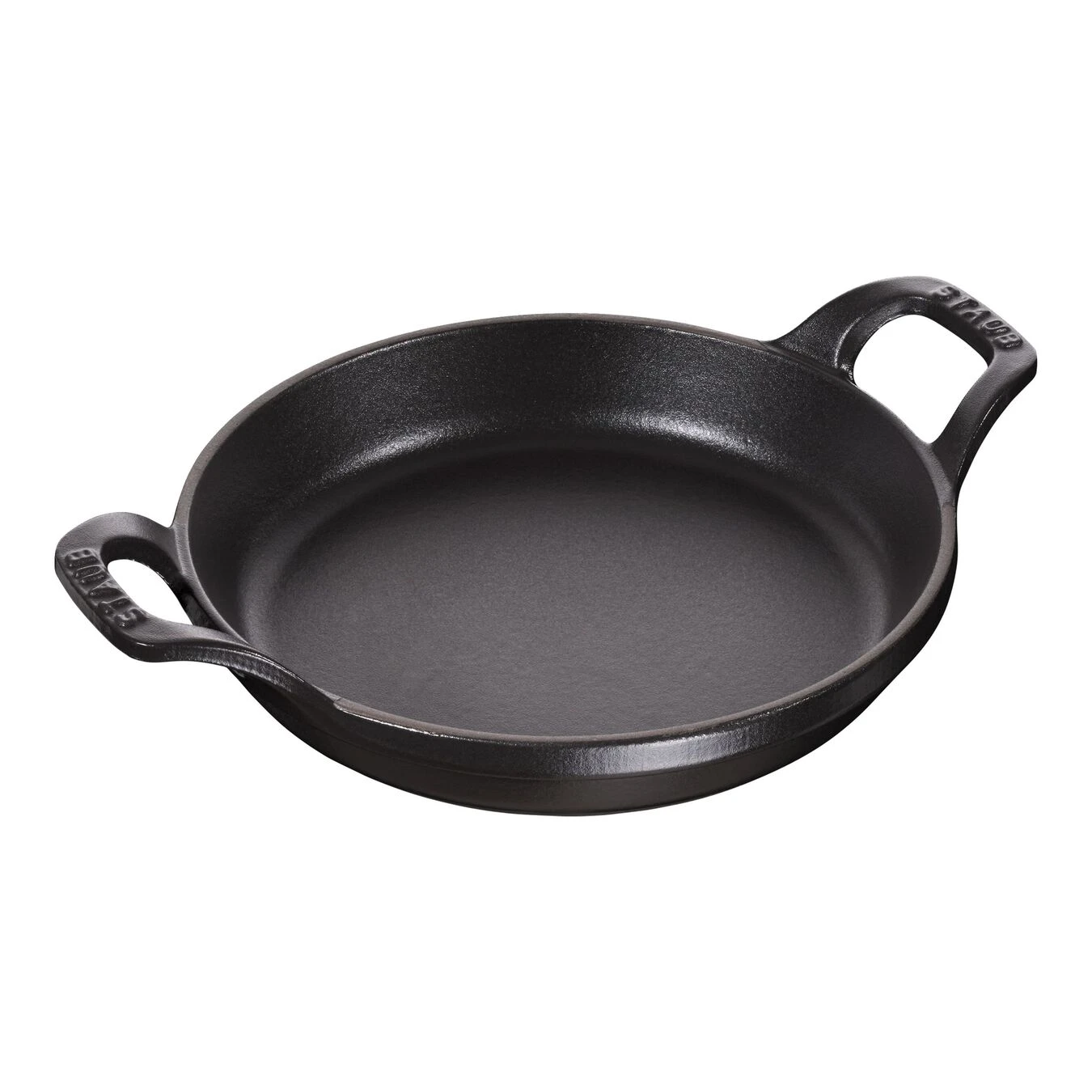 Staub Ovenschaal 16 Cm, Rond, Zwart