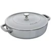 Staub Sauteerpan Chistera 28 Cm / 3,7 L, Grafietgrijs