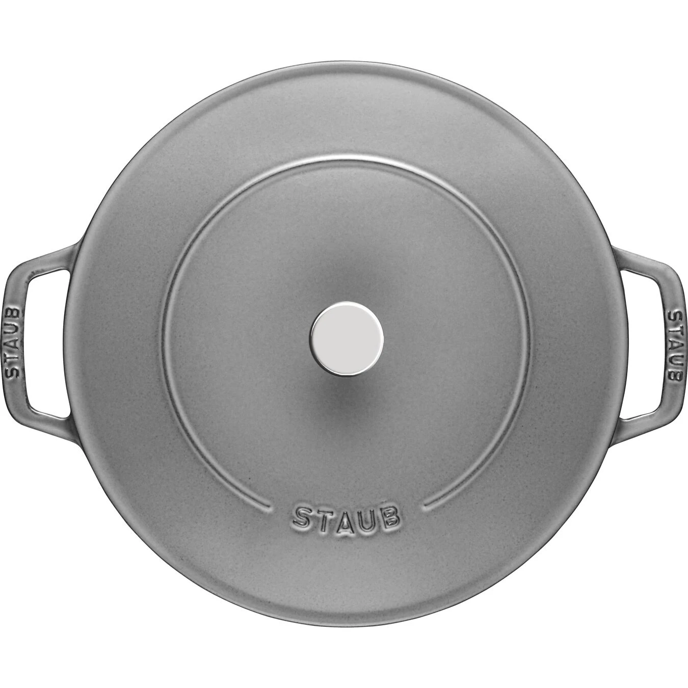 Staub Sauteerpan Chistera 24 Cm / 2,5 L, Grafietgrijs - Afbeelding 6