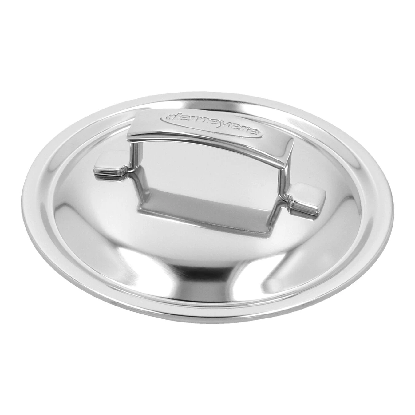 Demeyere Dubbelwandig Deksel 16 Cm, 18/10 Roestvrij Staal