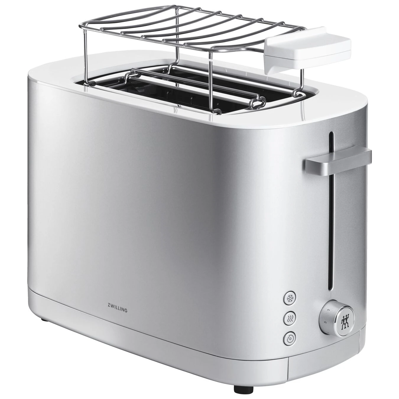 Zwilling Broodjeswarmer, 2 Gleuven 2 Sneden, Zilver - Afbeelding 2