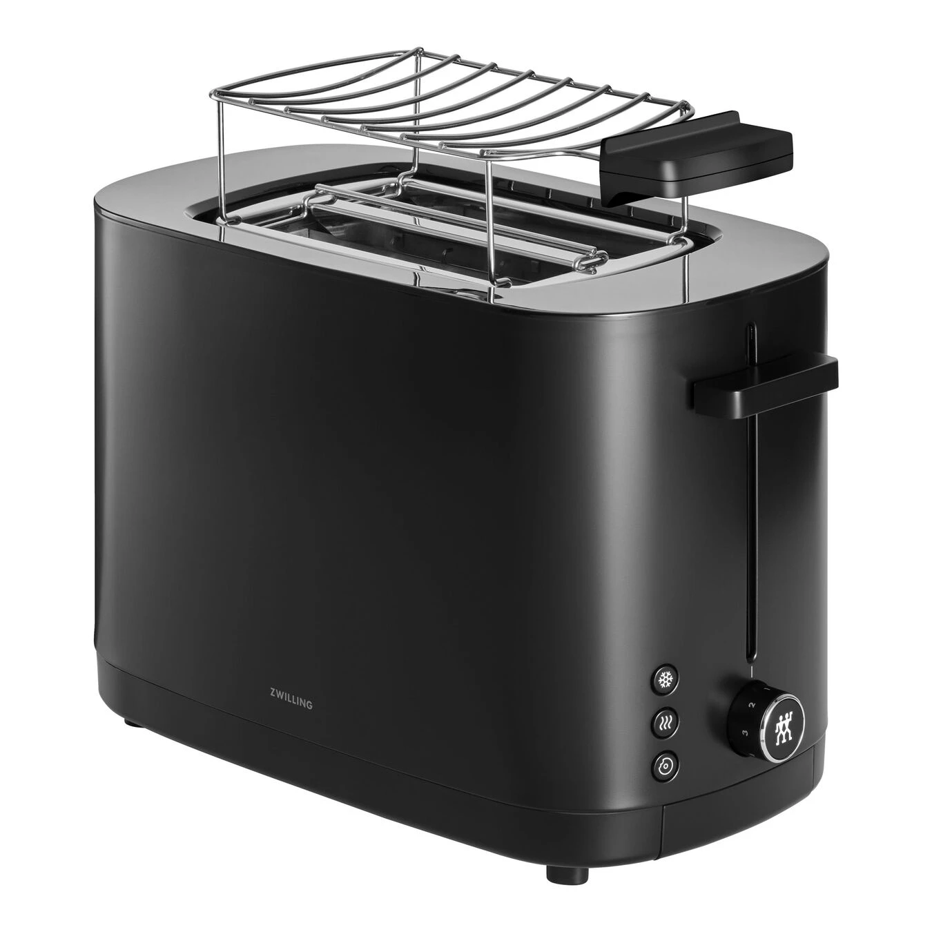 Zwilling Broodjeswarmer, 2 Gleuven 2 Sneden, Zwart - Afbeelding 3