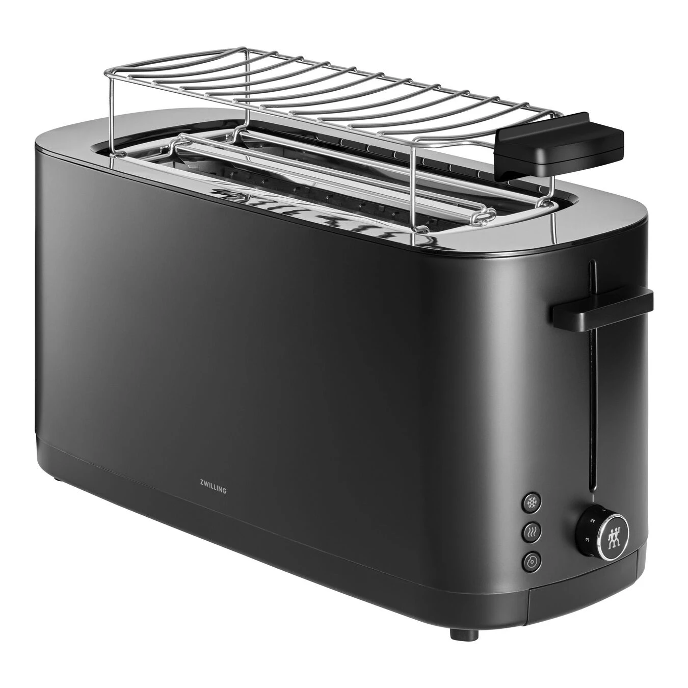 Zwilling Broodjeswarmer, 2 Lange Gleuven, Zwart - Afbeelding 3