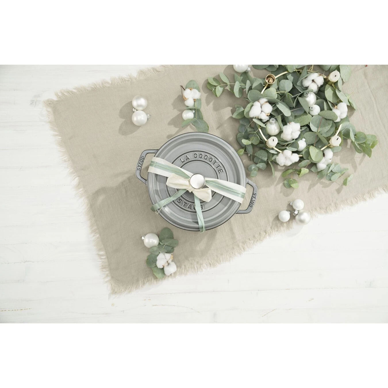 Staub Gietijzeren Braadpan 22 Cm / 2,5 L, Rond, Grafietgrijs - Afbeelding 5