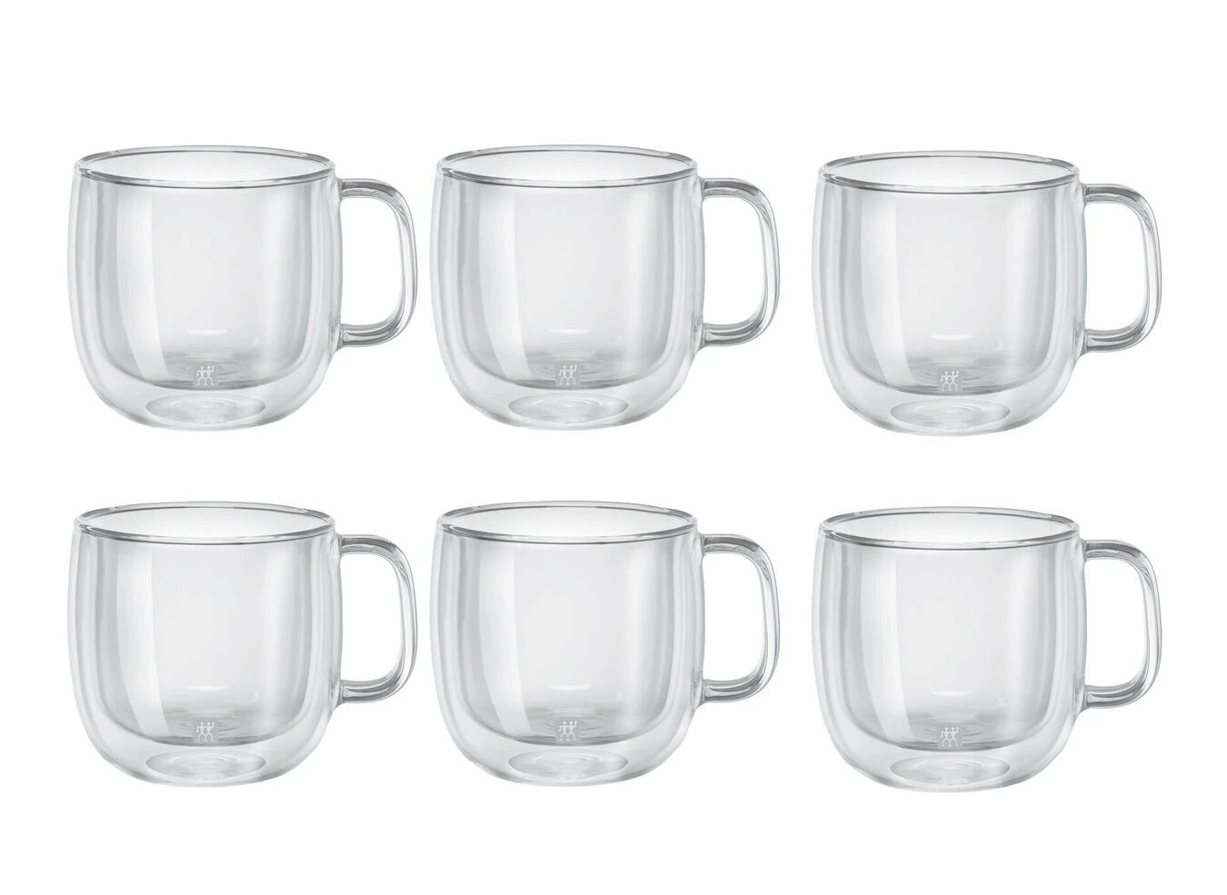 Zwilling Dubbelwandig Cappuccinoglazen Set, 6-delig