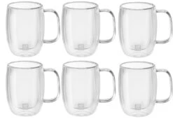 Zwilling DUBBELWANDIG ESPRESSOGLAZEN SET, 6-DELIG